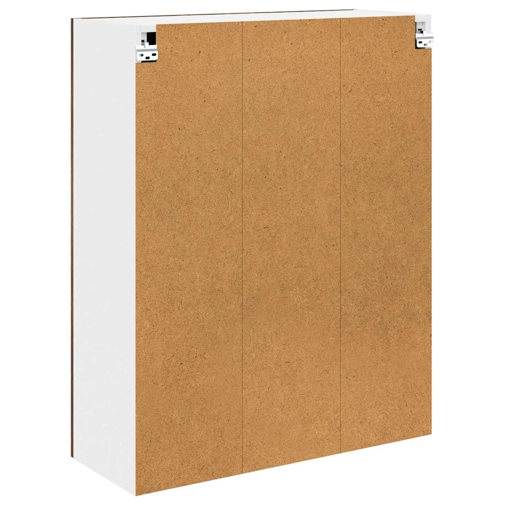 Armadio pensile Rovere fumé 80 x 31 x 100 cm Legno multistrato