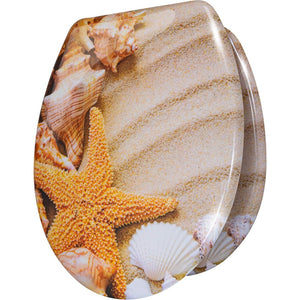 Stel4style - sedile wc con abbassamento automatico sabbia