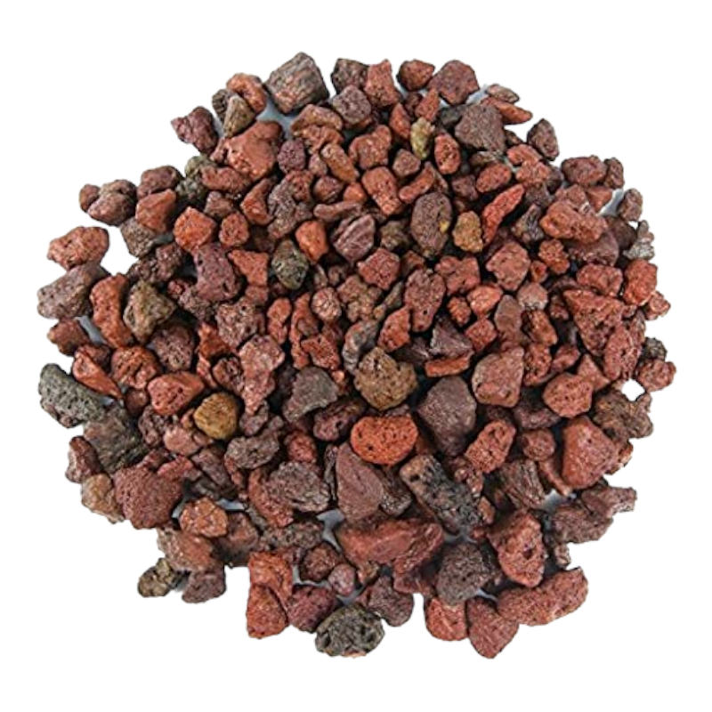 LAPILLO VULCANICO ROSSO vitaflor PER PACCIAMATURA E DECORAZIONE 33 LITRI