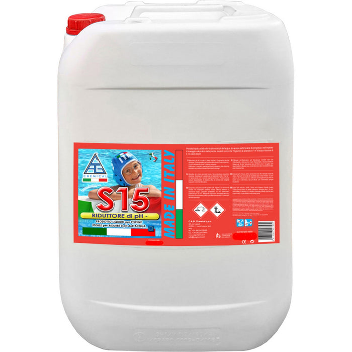 correttore (ph-) per piscine lt. 30 s15 cod:ferx.4054