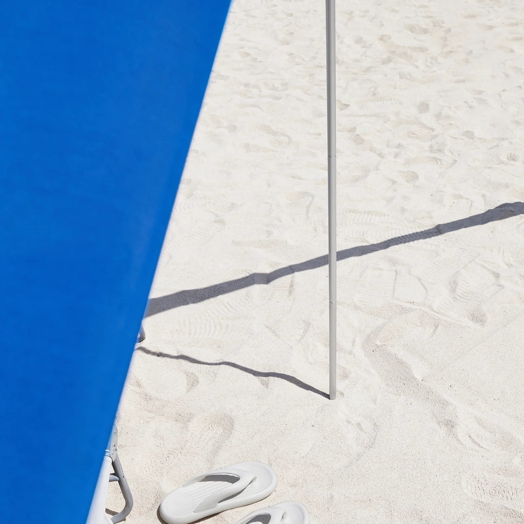 Tenda da spiaggia portatile tenda parasole spiaggia con protezione dai raggi UV UPF 30+ Blu OZT01-DB