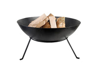 Braciere a legna da giardino Diana in acciaio al carbonio 59x35cm