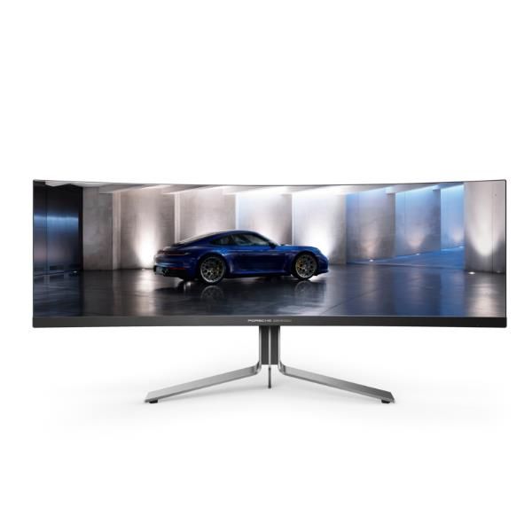 Aoc porsche pd49 led display 124,5 cm (49") 5120 x 1440 pixel dqhd qdoled nero