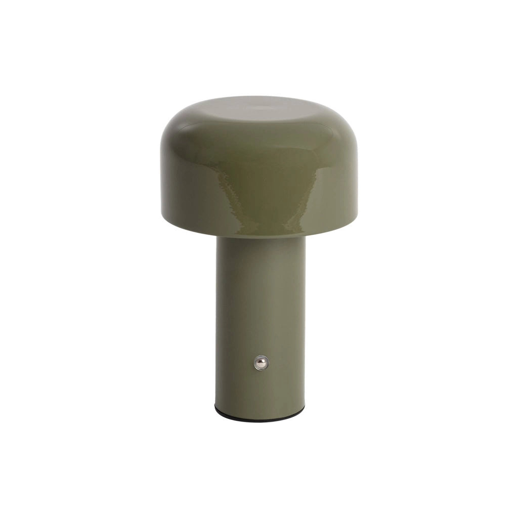 Lampada led in metallo, 13cm, verde