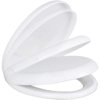 Bakaji copriwater bagno universale coprivaso con chiusura ammort