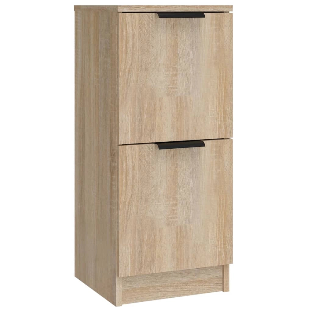 Buffet credenza cassettiera armadio mobile contenitore organizer per cucina soggiorno salotti 3 pezzi legno ingegnerizzato Sonoma marrone 02_0037110