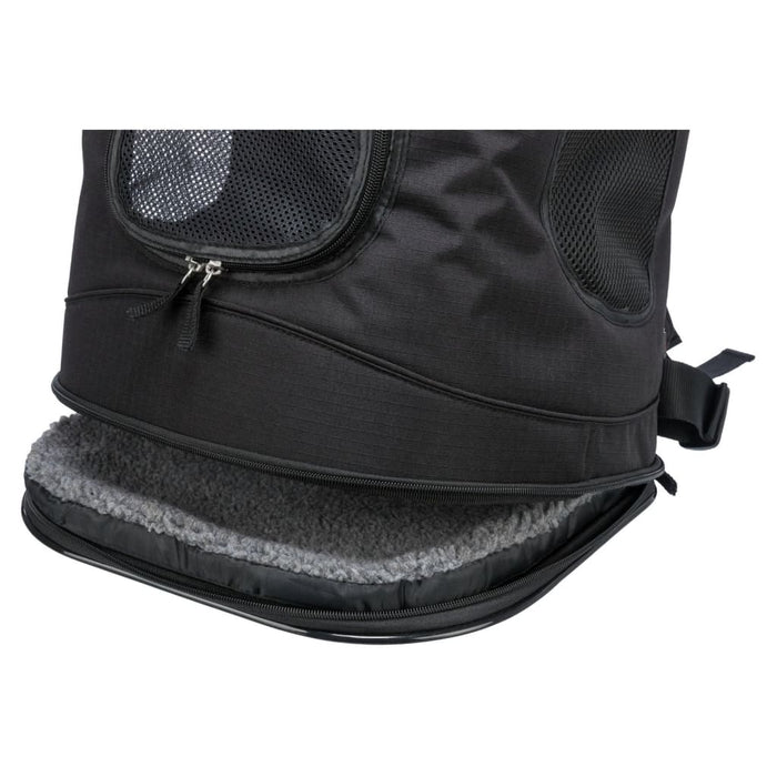 TRIXIE Zaino Trasportino per Cani Timon 34x44x30 cm Nero 443994