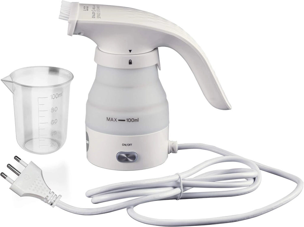 Macom, stiratrice verticale da viaggio, enjoy & relax 875 space steamer