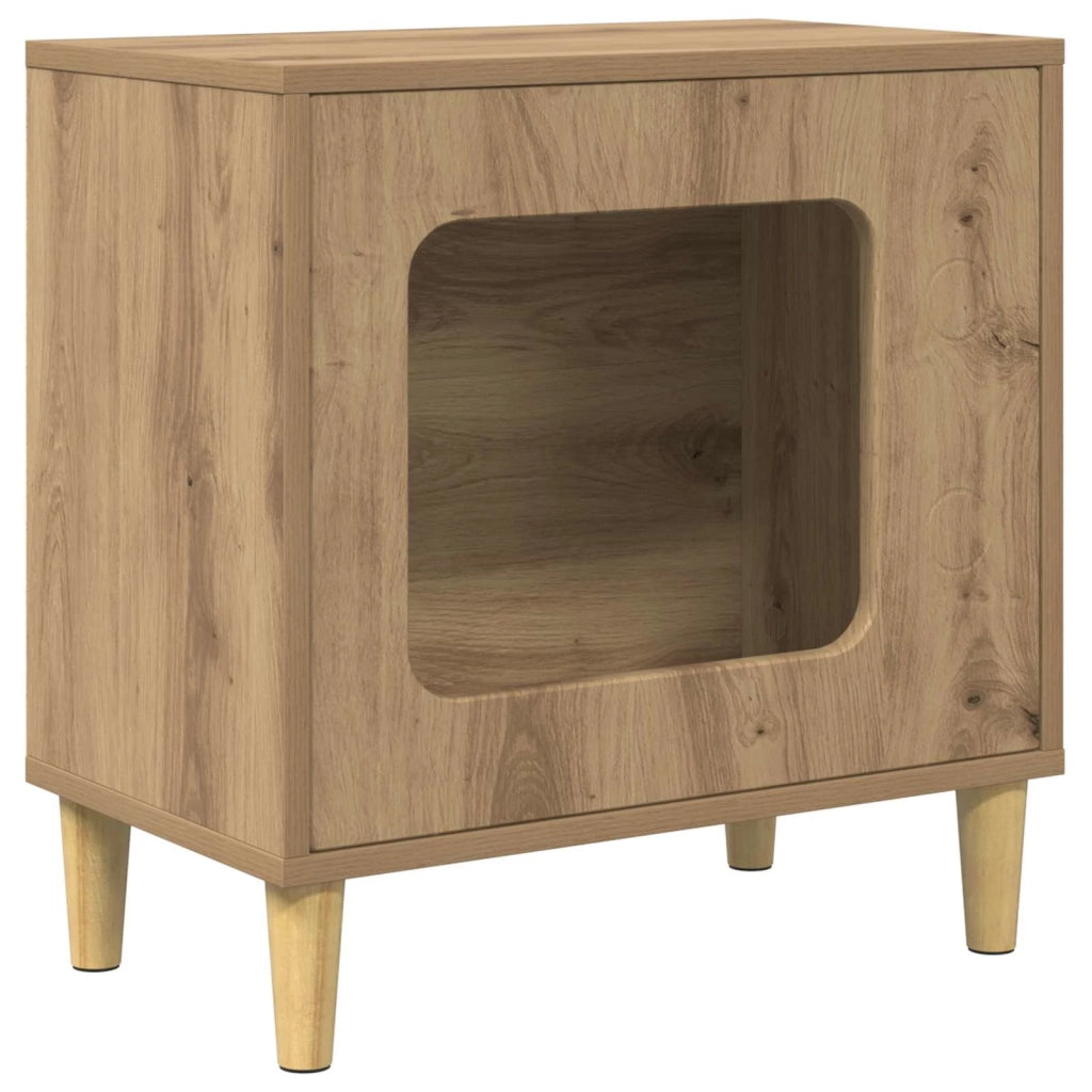 Casa per Gatti Rovere Artigianale 51 x 30 x 52 cm
