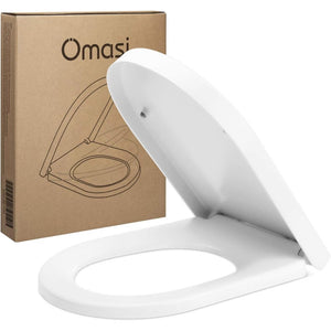 Omasi tavoletta wc copriwater universali,sedile wc con chiusura