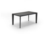 Tavolo Allungabile Horus - Top in ceramica marmo portoro nero e struttura in metallo antracite - Stones