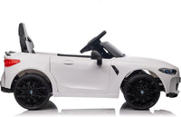 Macchina Elettrica per Bambini Licenza Ufficiale Bmw M4 10,8V 3,1Ah Bianco