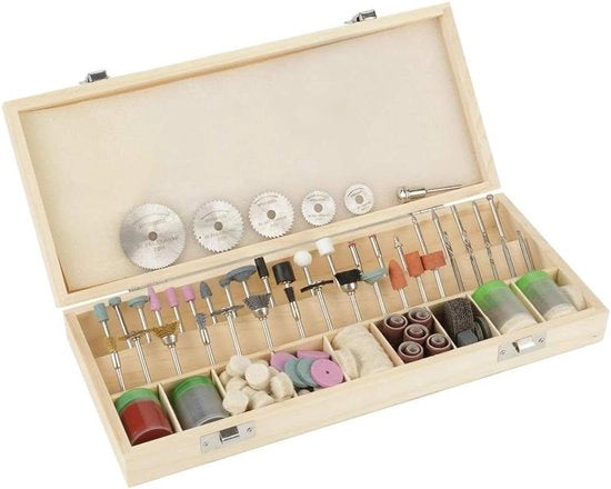 Set di accessori per attrezzi rotativi - grattugiare - lucidare - perforare - accessorio per attrezzi.