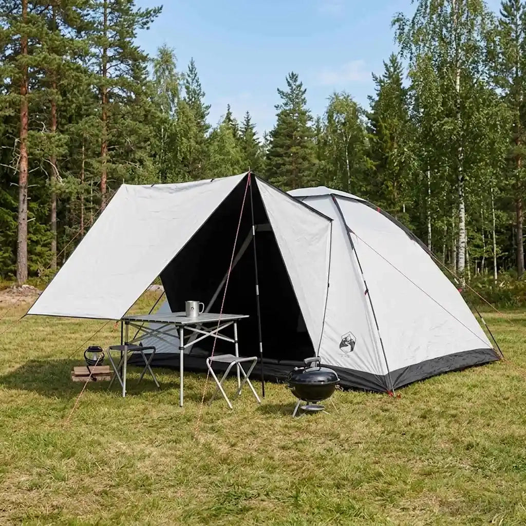 Tenda da campeggio con tetto Bianco Blackout 335 x 275 x 180 cm 42028656