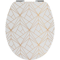 Wirquin 20722723 sedile wc diplomant con freno di caduta, bianco