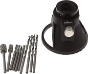 Guida di posizionamento rotativa per bit di routatura HSS da 60mm per carvatura con guida di torsione.