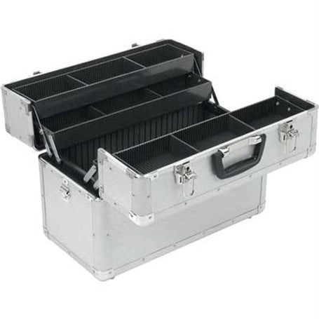 VALIGIA IN ALLUMINIO 5 SCOMPARTI 360x300x230 mm
