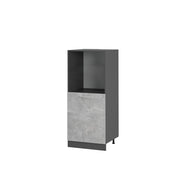 Vicco Mobile per forno da incasso Calcestruzzo 60 cm