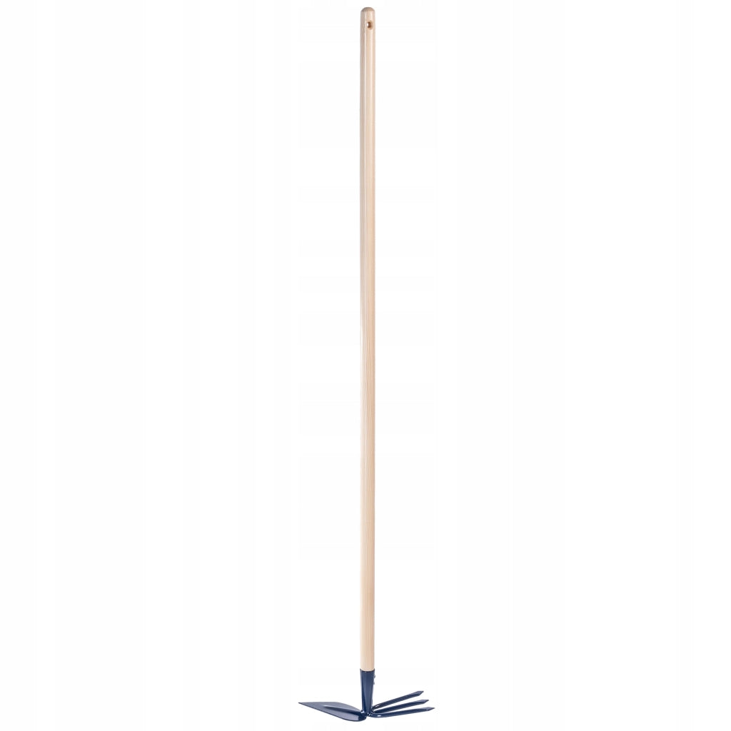 Zappa da giardino KADAX per scavare con forca da 9,5 cm, gancio da 132 cm