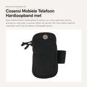 Cintura da Corsa per Telefono Cellulare con Grande Tasca