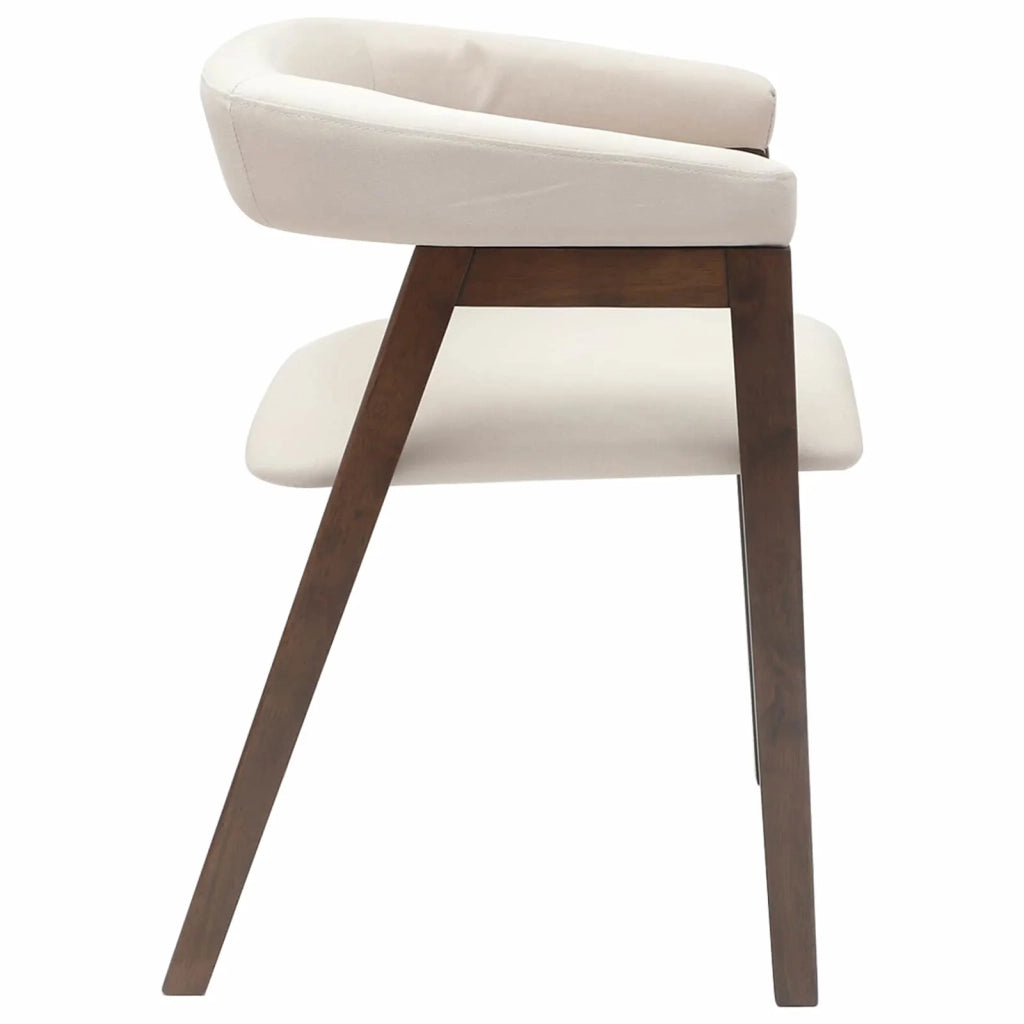 Sedie da pranzo 2 pcs Marrone Chiaro 54 x 57 x 73 cm 42020420