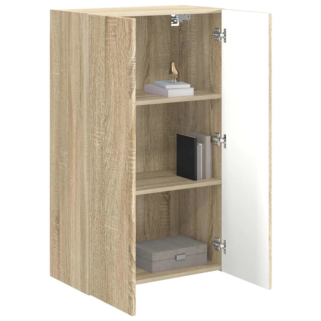 Mobile TV da parete-Mobile TV a Muro-Credenza TV Rovere Sonoma 59,5 x 31 x 100 cm