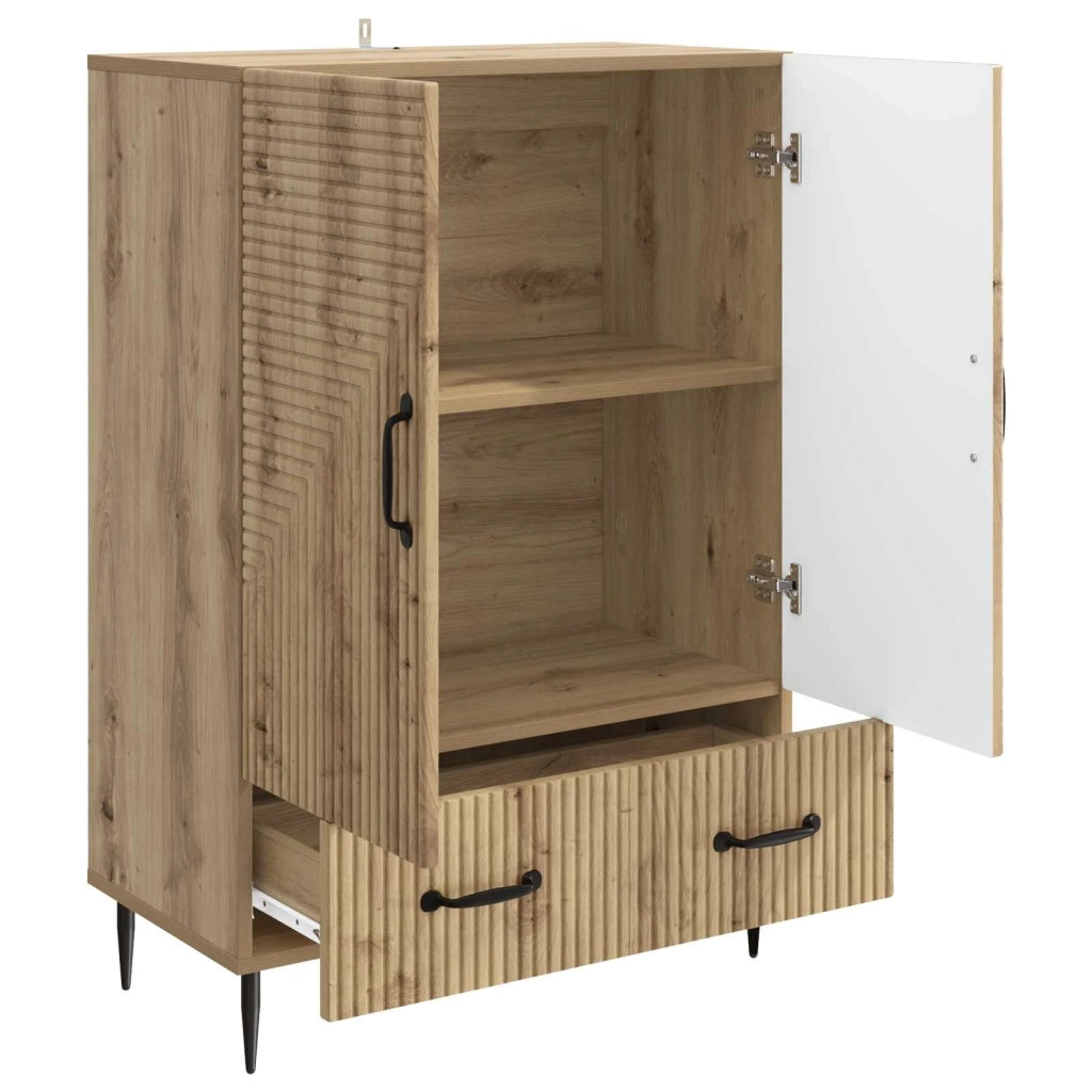 Credenza con cassetto Rovere Artigianale 66 x 34,5 x 95 cm
