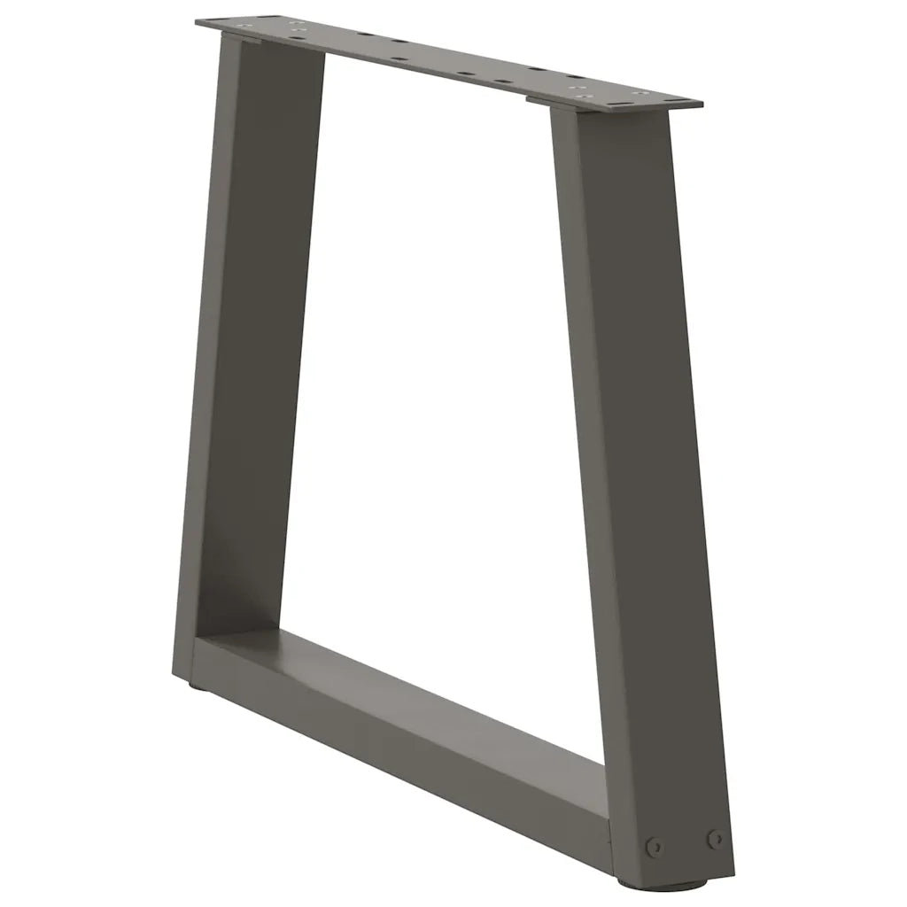 Gambe per Tavolino da Caffè a Forma di V 2 pz Antracite 60x(42-43,3) cm Acciaio 4012554