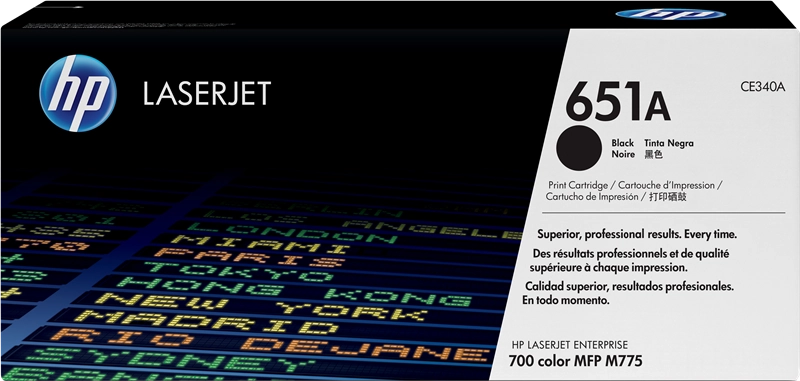 HP Cartuccia Toner originale nero LaserJet 651A