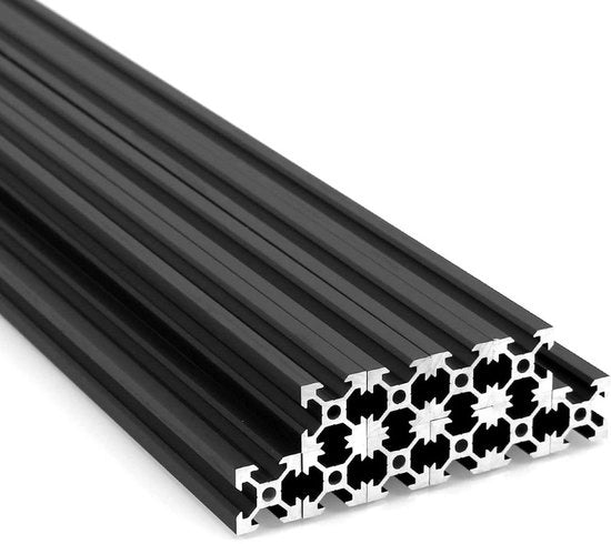 Alleggerimento di Alluminio 400mm - 10 Pezzi - Slot V - Stampa 3D - CNC - Macchina di Graveatura Laser - Alta Resistenza - Profilo di Alluminio