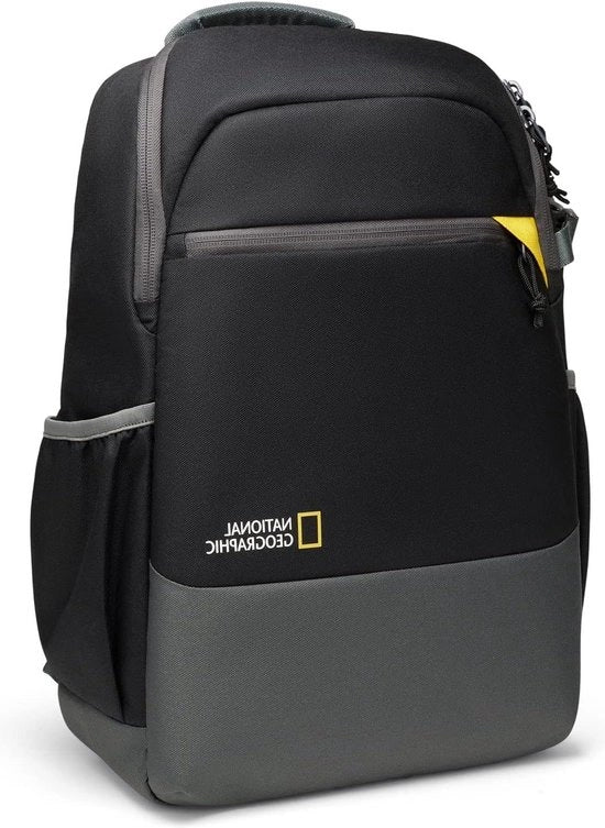Zaino fotografico ultralight DSLR o zaino fotografico spiegelloso LG E1 5168 nero con lenti - esclusivo per Amazon