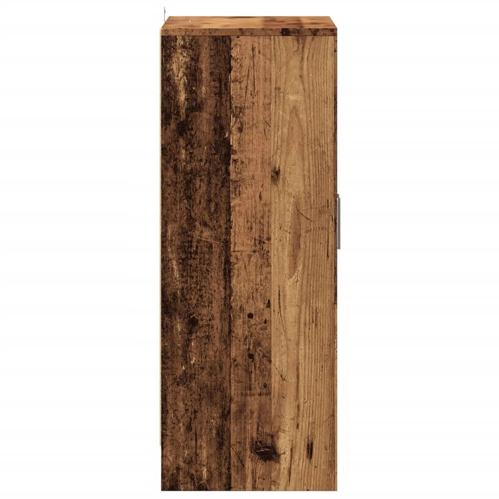Scarpiera mobile contenitore per scarpe mobile per ingresso/corridoio/soggiorno legno invecchiato 60 x 35 x 92 cm legno ingegnerizzato marrone 02_0022110