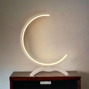 Lampada da tavolo a led abatjour dal design moderno per comodino notturna luce calda 3000K