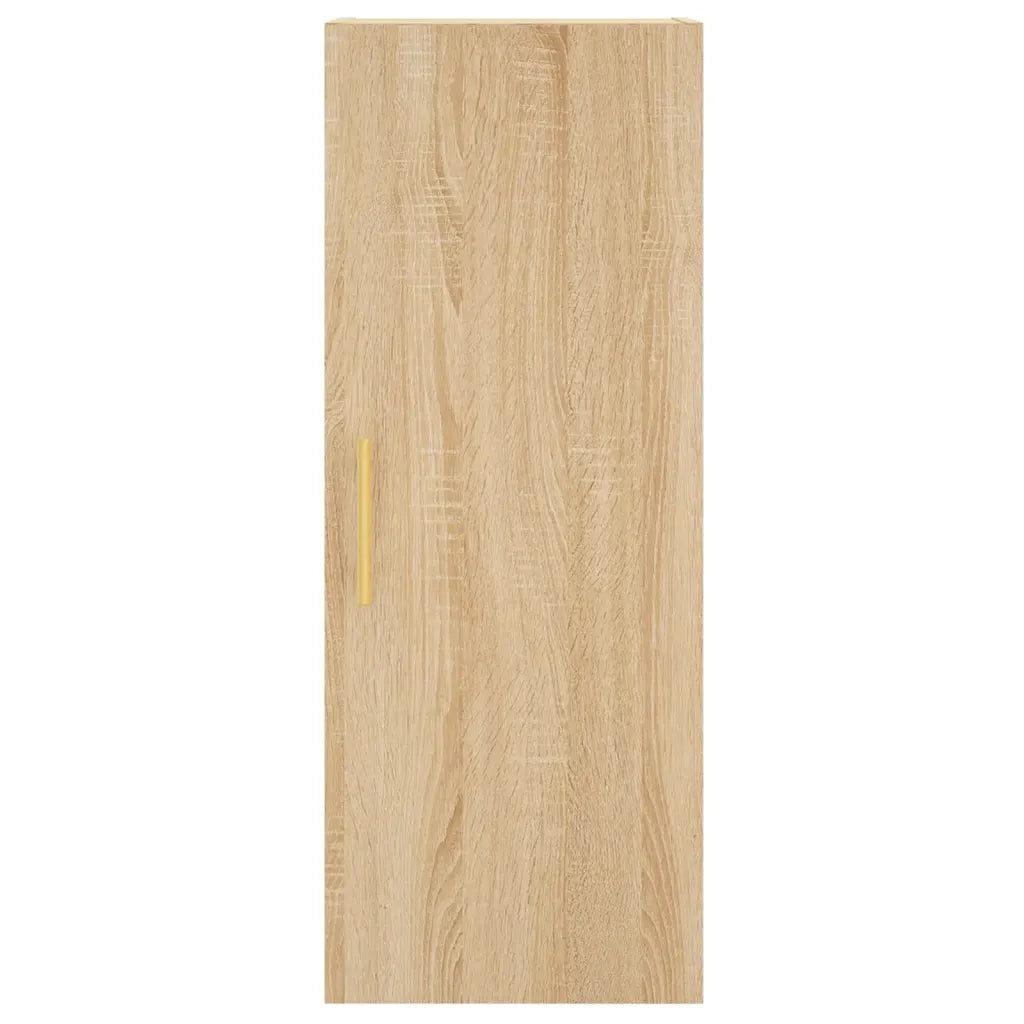Credenza | Madia | Buffet da pranzo | Armadio da pranzo Rovere Sonoma 34,5x34x180 cm in Legno Multistrato