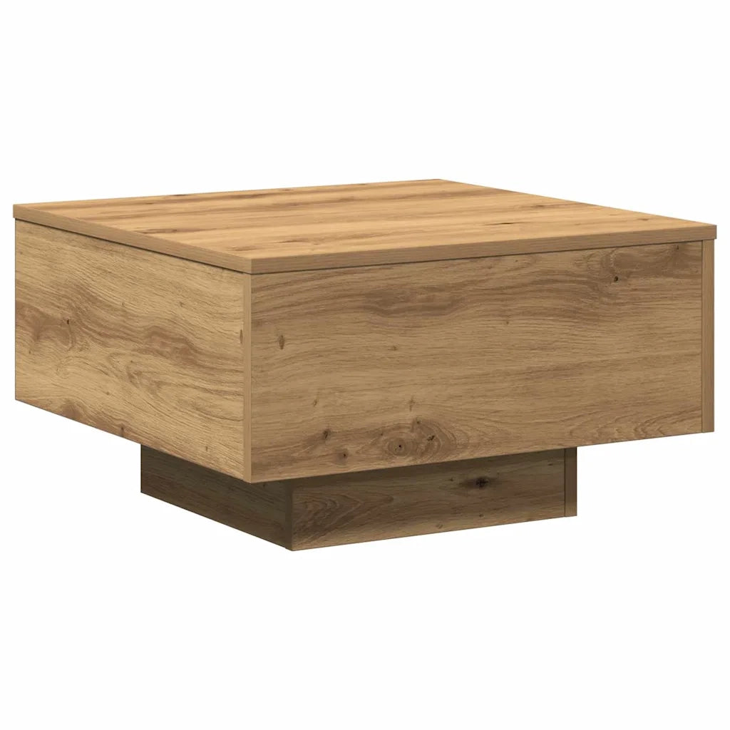 Tavolino da salotto Rovere artigianale 55 x 55 x 31 cm 862992