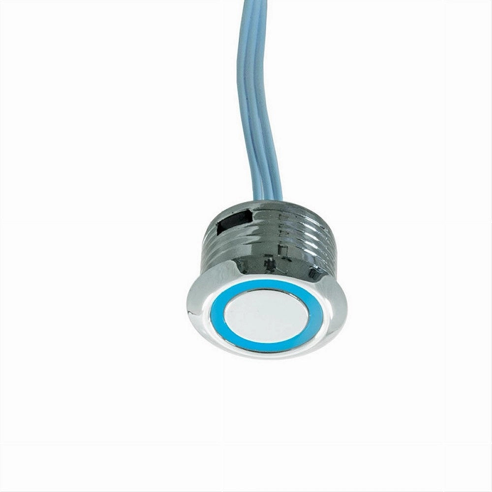 Trade Shop - Sensore Interruttore Touch Per Luci Strip Led Pulsante Per Mobili 12/24v Sen-ta -
