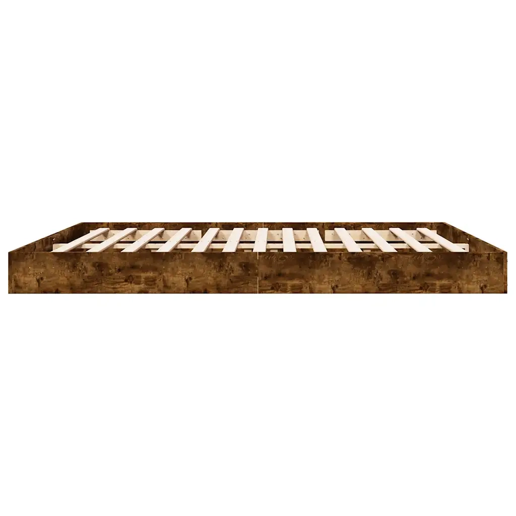 Giroletto senza Materasso Rovere Fumo 180x200 cm in Truciolato 842004