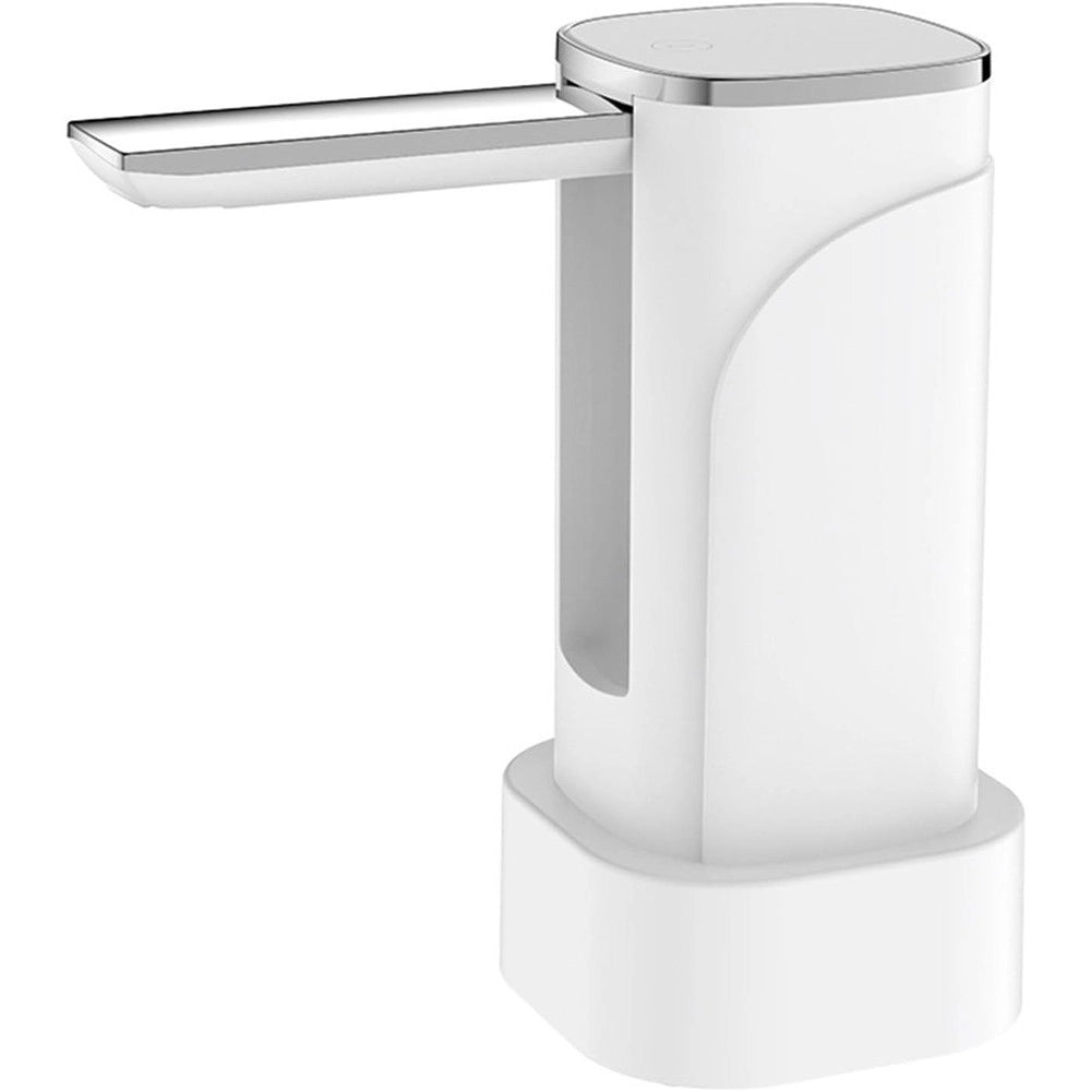 Trade Shop - Pompa D'acqua Dispenser Ricaricabile Usb Con Display A Led Portatile Pieghevole Q-cs80 -