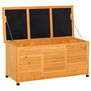 Cassa da Giardino in Legno ¨C zephmum ¨C 127x56x60 cm Naturale