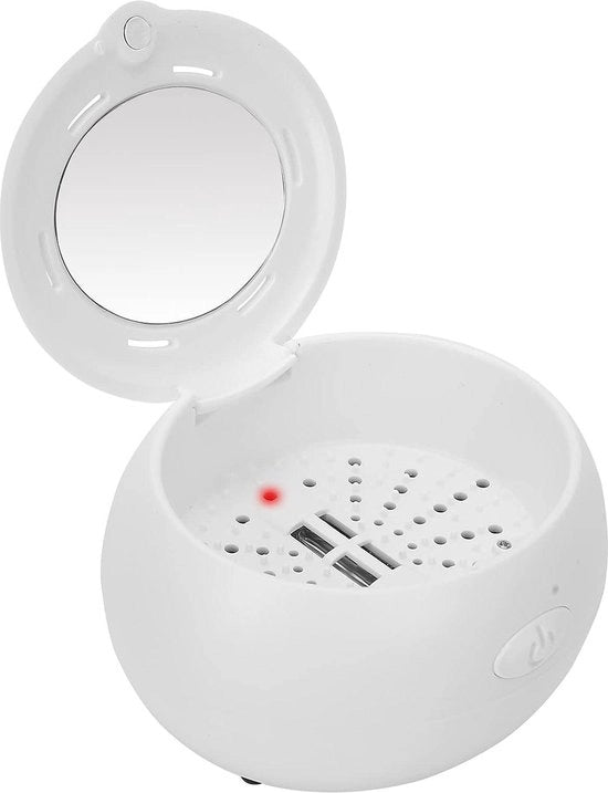 Dispositivo Ontvochtigante UV Ultraviolet per Apparecchi Uditivi - Rimuove Transpirazione - Box Secche Accessori per Tasca di Stoccaggio per Apparecchi Uditivi