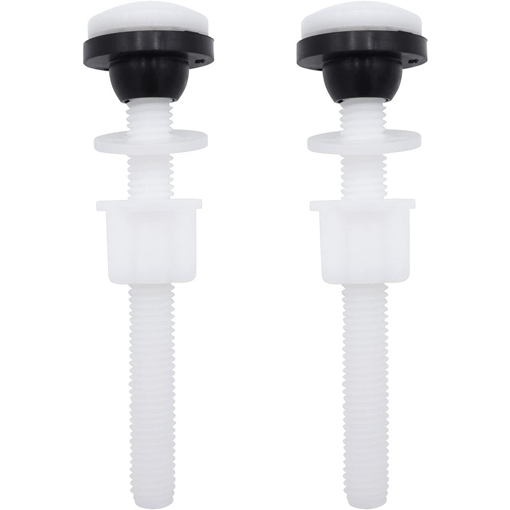 Qjzxuezhen 2 pack di bulloni e dadi per sedile wc in plastica co