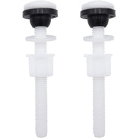 Qjzxuezhen 2 pack di bulloni e dadi per sedile wc in plastica co