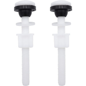 Qjzxuezhen 2 pack di bulloni e dadi per sedile wc in plastica co