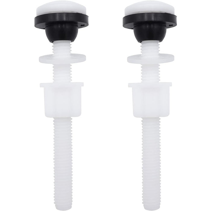 Qjzxuezhen 2 pack di bulloni e dadi per sedile wc in plastica co