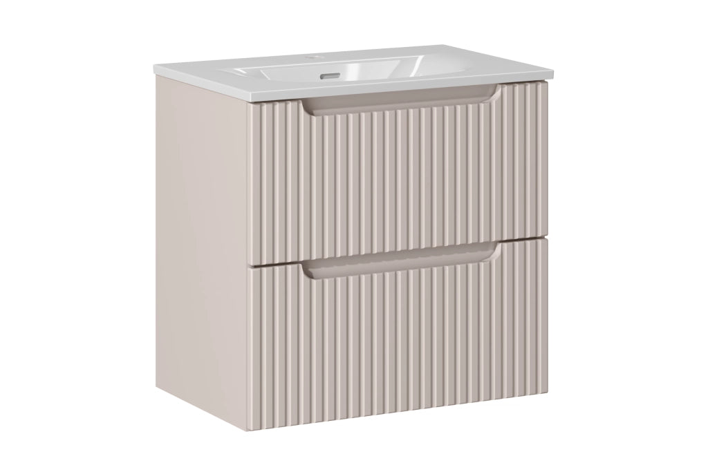 Set mobili bagno 60 cm con lavabo per mobile SKY Nova Cashmere 60 cm