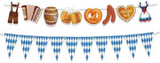 Decorazioni da festa slittabili per Oktoberfest 2 pezzi