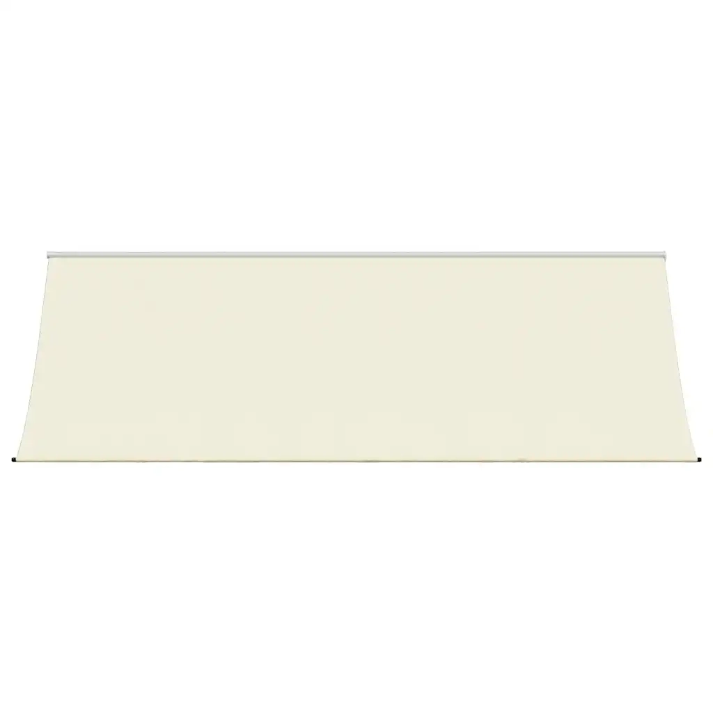 Tenda da Sole Retrattile Crema 350x150 cm in Tessuto e Acciaio 368762