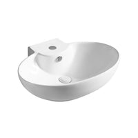 Lavabo d'appoggio serie la39 cm 60.5 x 45.5