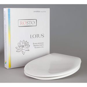 Sedile wc lotus | duroplast | igienico | con abbassamento automa