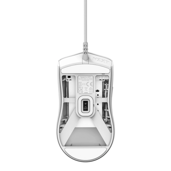 NZXT Lift 2 Symm mouse Gaming Mano destra USB tipo A Ottico 26000 DPI (NZXT LIFT 2 SYMM MOUSE WHITE)